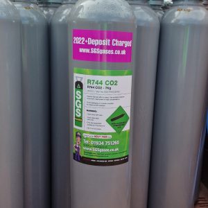 7Kg R744 Refrigerant CO2 (Dual Port)