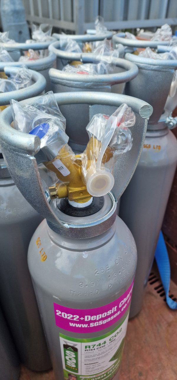 7Kg R744 Refrigerant CO2 (Dual Port) - Image 3