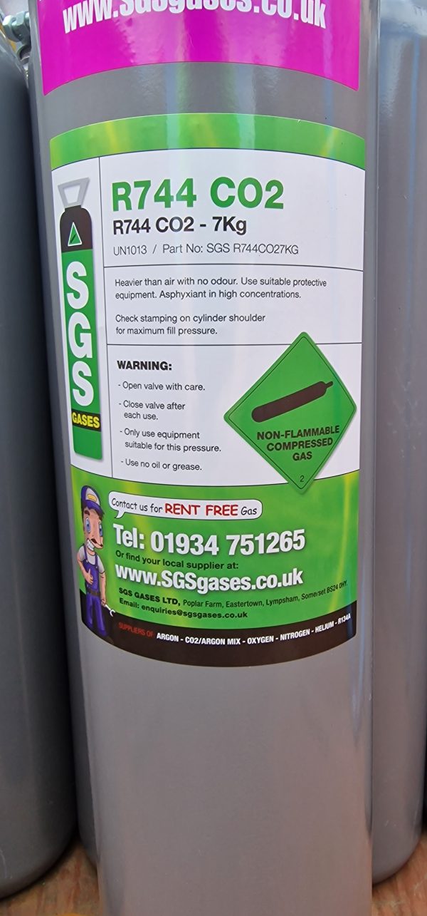 7Kg R744 Refrigerant CO2 (Dual Port) - Image 2